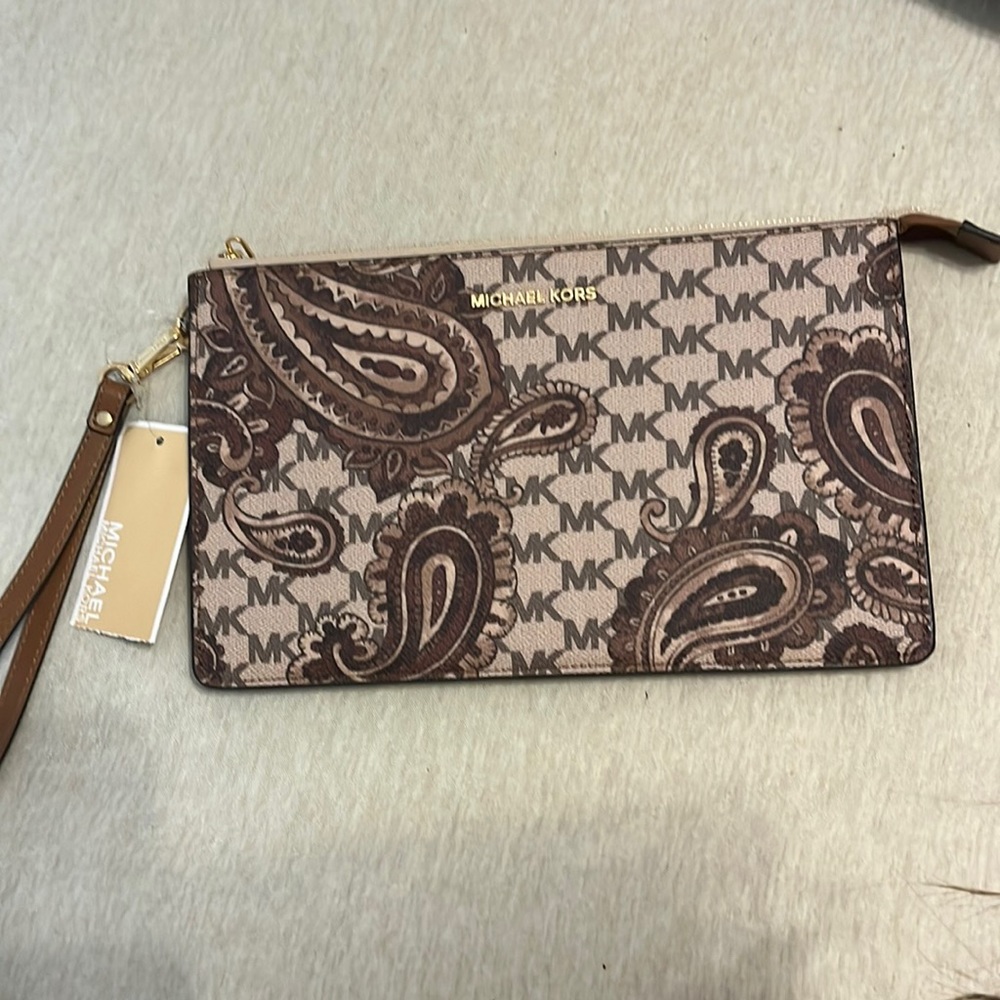 Michael Kors oversized clutch